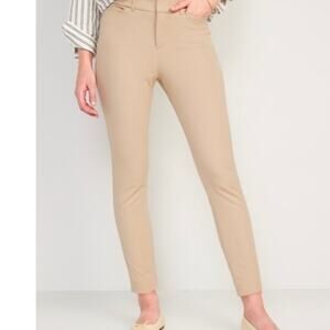 Old Navy Plus SizeWomen's High Waisted Pixie Skinny Ankle Pants Black 987